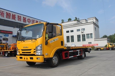 慶鈴五十鈴KV100三噸平板清障車