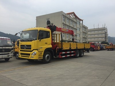 帕菲特12噸東風(fēng)天龍（工程版）后雙橋隨車吊