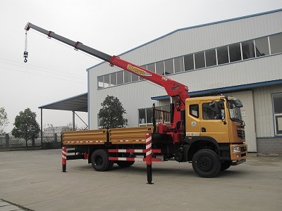 帕菲特牌8噸東風(fēng)御虎T5單橋隨車吊